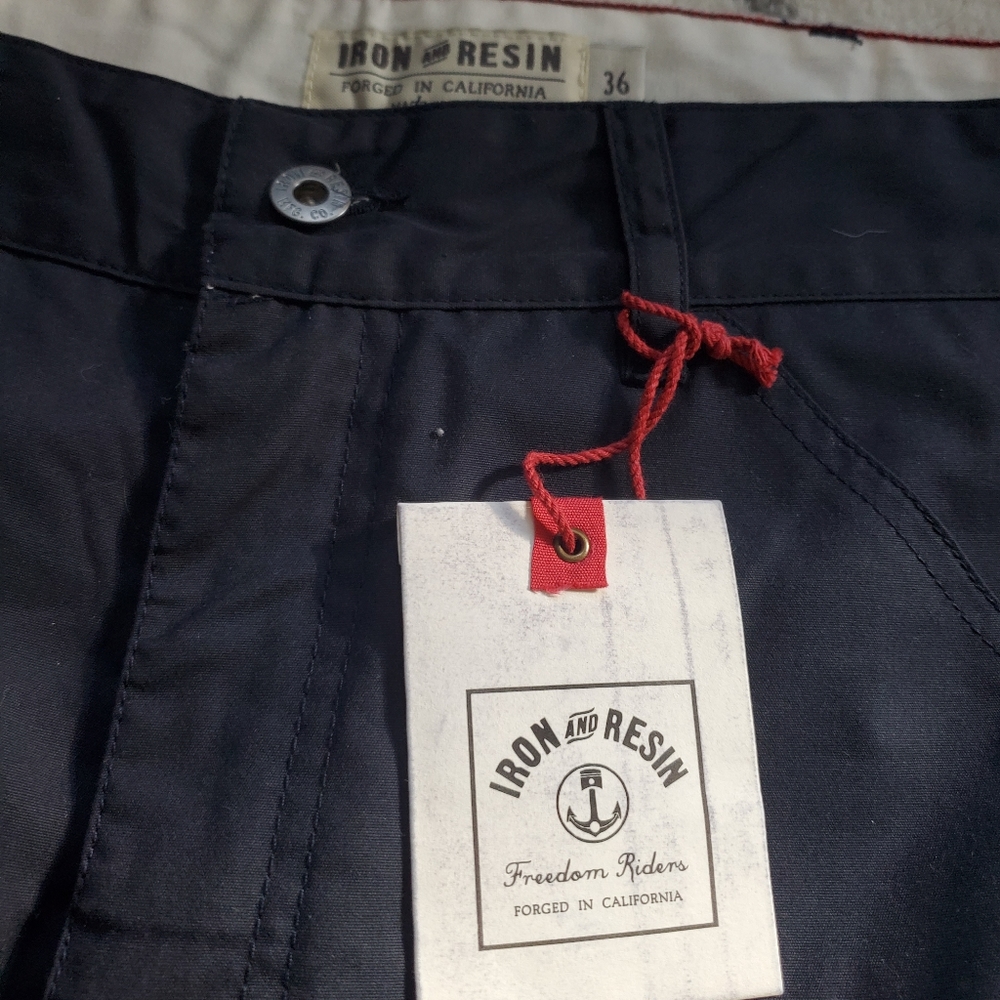 Iron and Resin Nomad pant in Navy